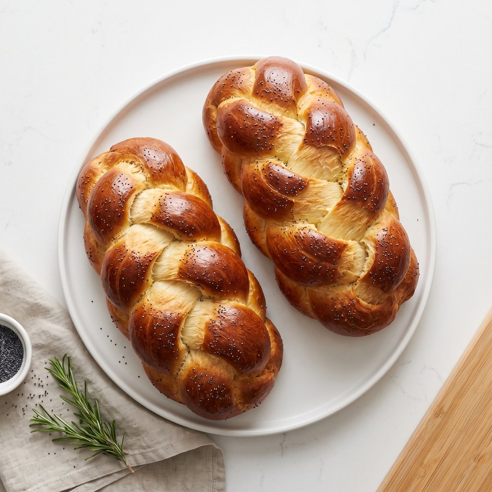 Sy's Braided Challah Loaf