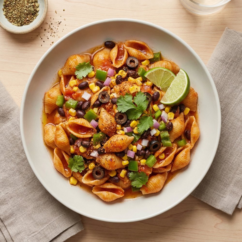 Tex-Mex Shell Pasta