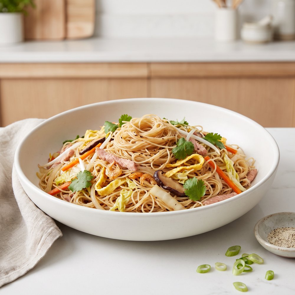 Taiwanese Stir-Fried Rice Vermicelli (Tsao Mi Fun)