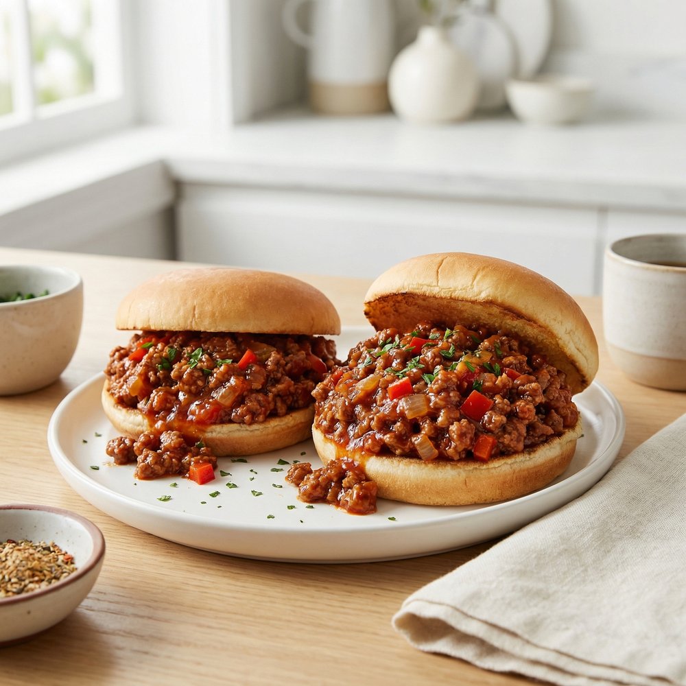 Emily's Signature Sloppy Joe Sandwiches