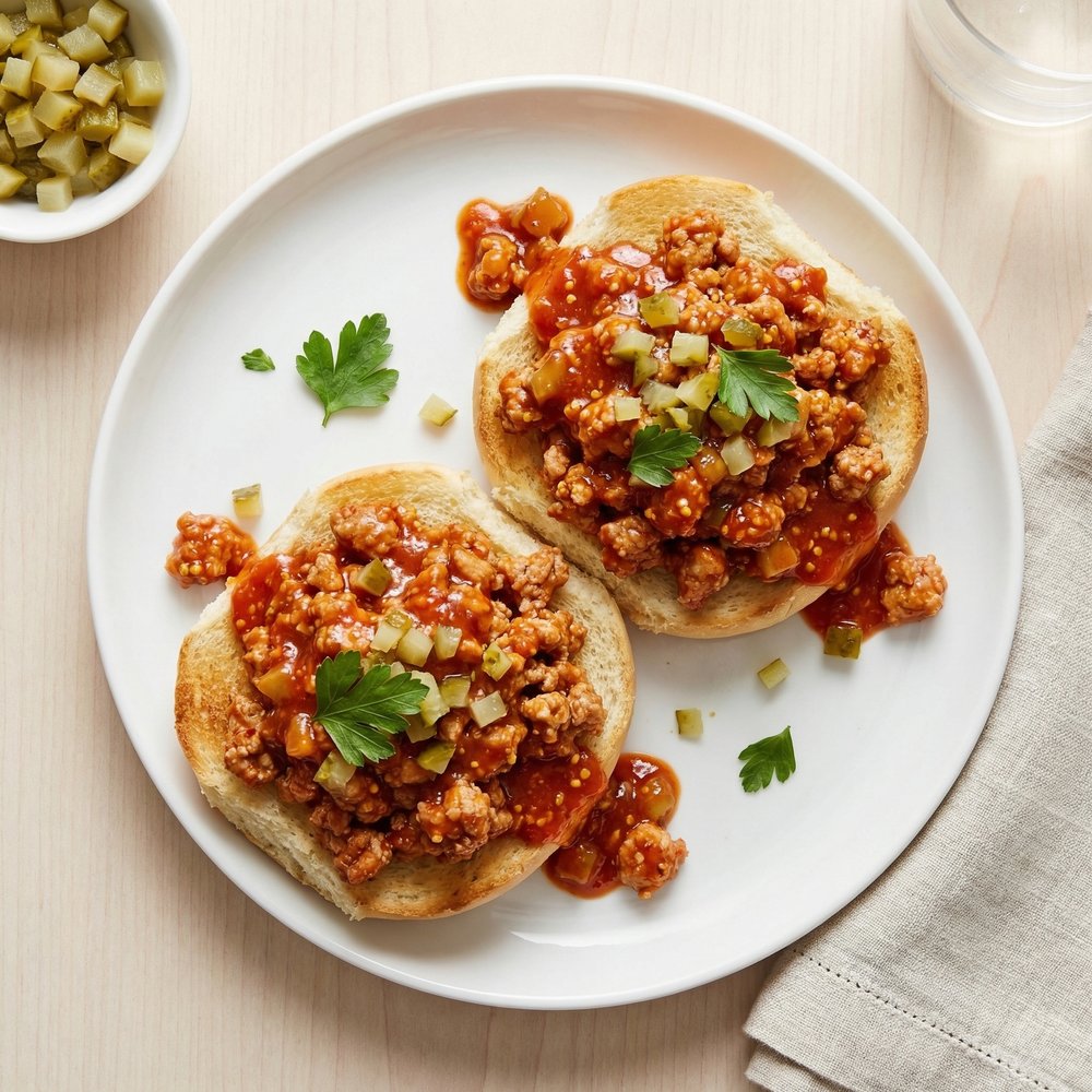 Momma’s Turkey Sloppy Joe Sandwiches