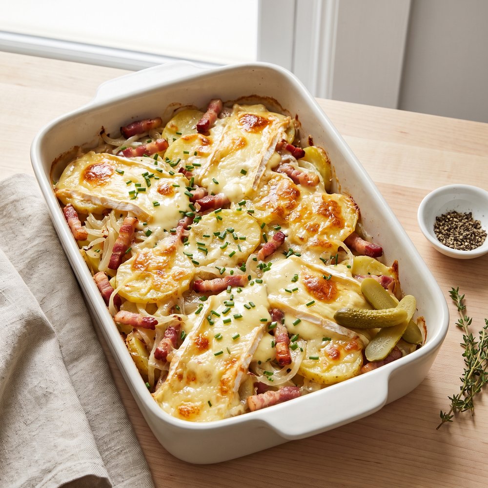 Tartiflette (French Potato, Bacon, and Cheese Casserole)