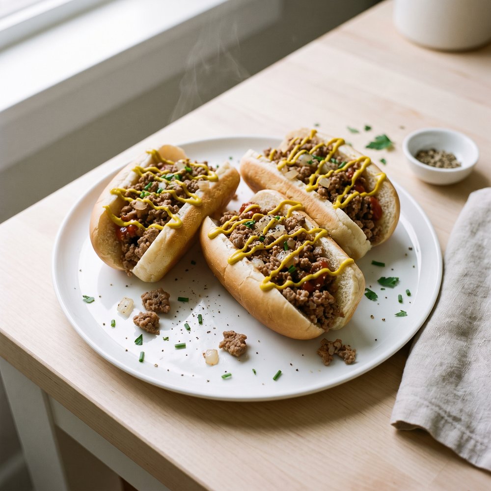 “Tastee” Loose-Meat Sandwich