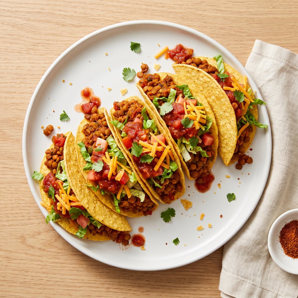 Tasty Lentil Tacos