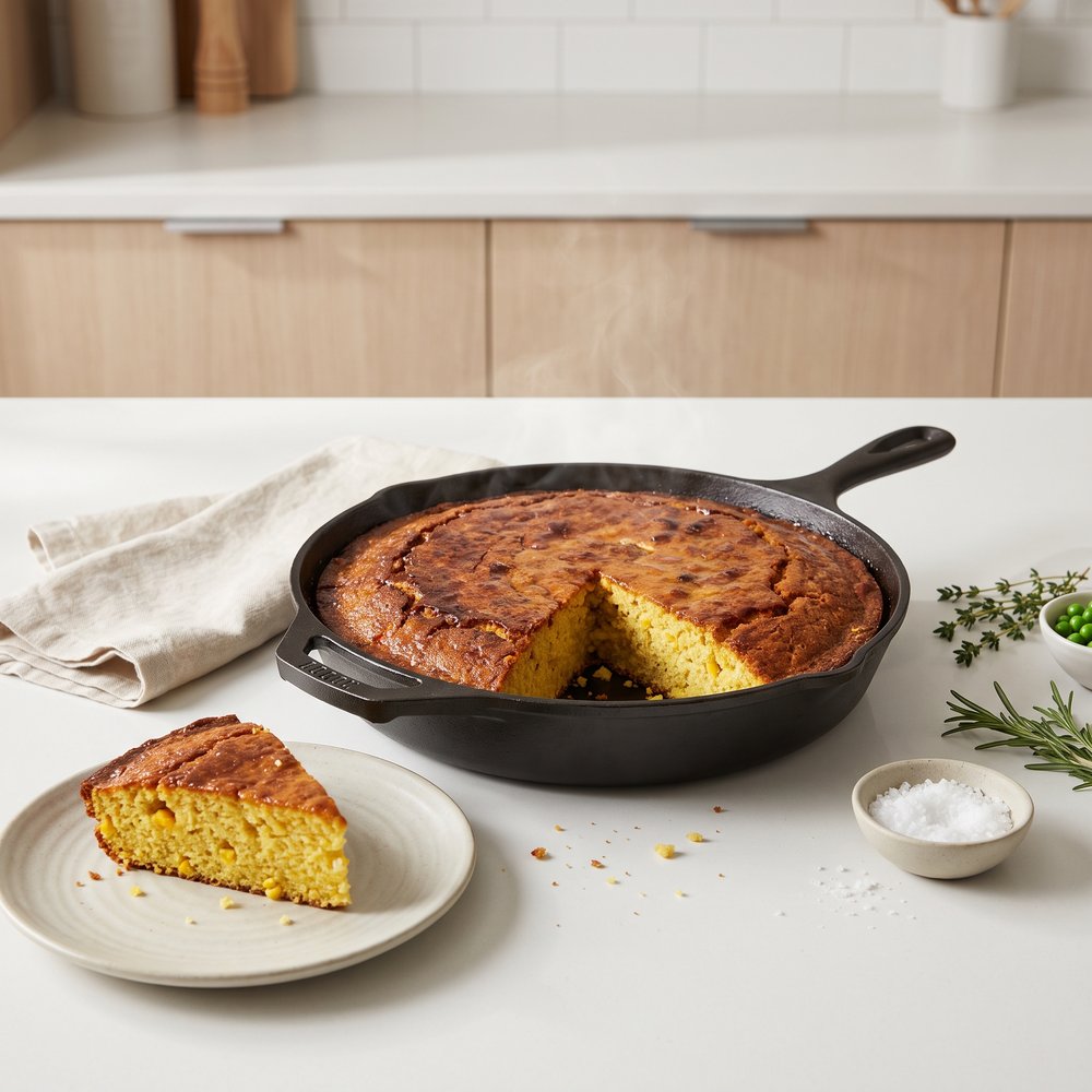 Tender Plant-Based Cornbread