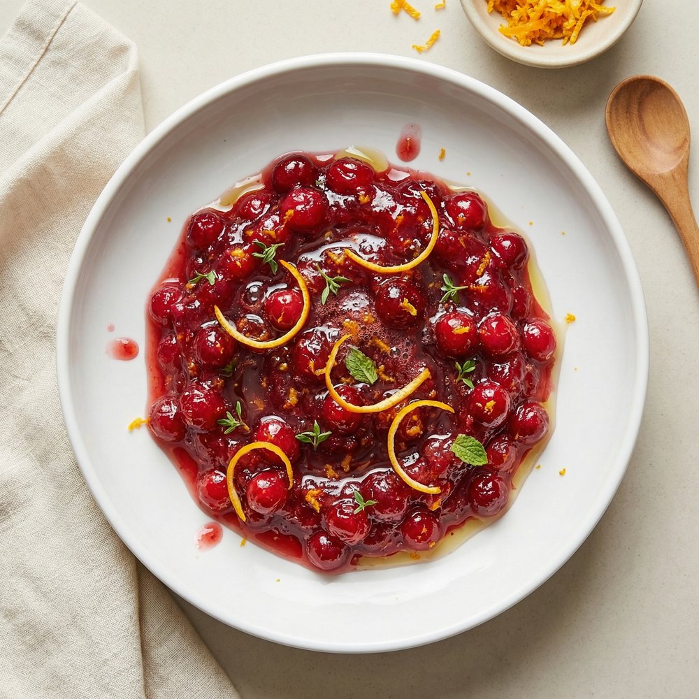 Drunken Cranberry Sauce