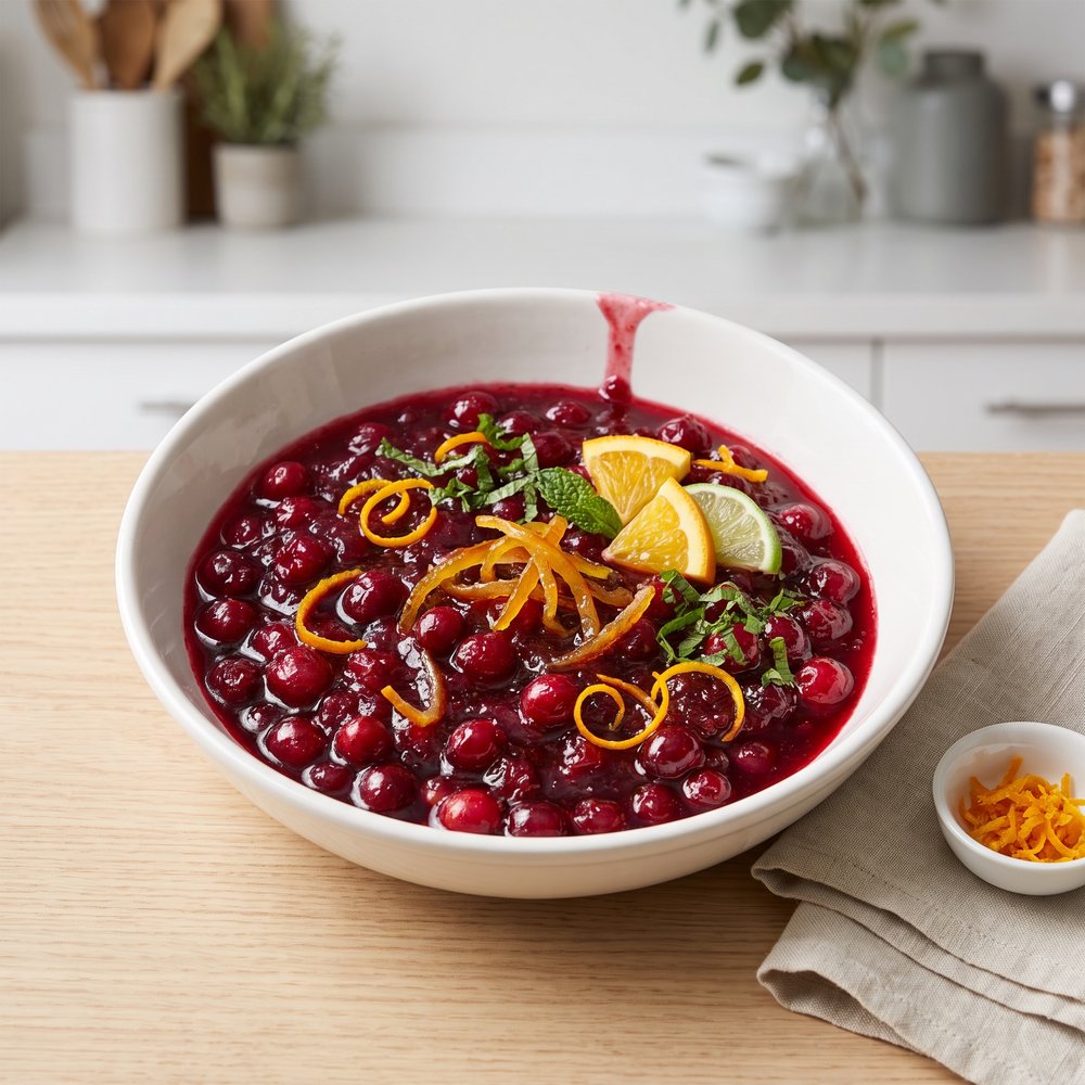 Tequila and Orange Cranberry Sauce