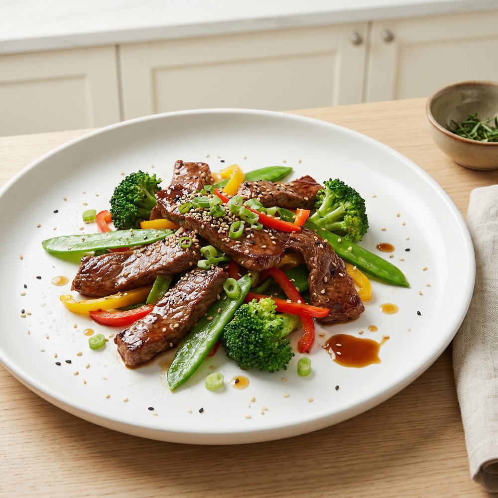 Weeknight Teriyaki Beef Stir-Fry with Vegetables