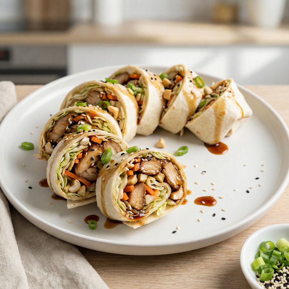 Teriyaki Chicken Wraps