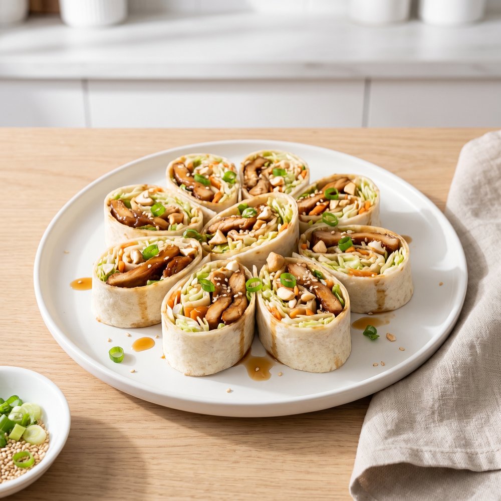 Teriyaki Chicken Wraps