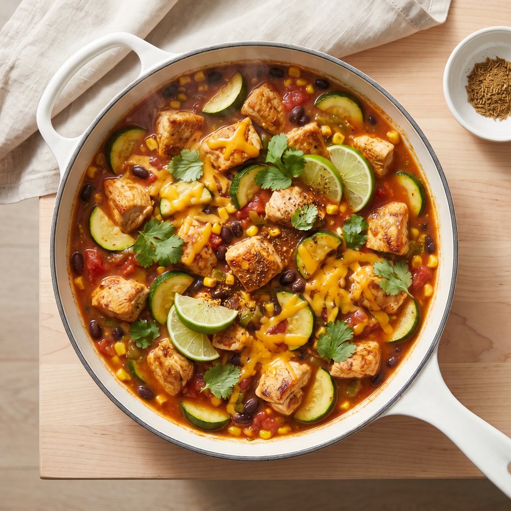 Tex-Mex Chicken and Zucchini