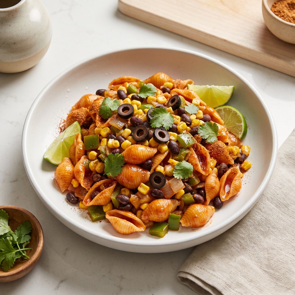 Tex-Mex Shell Pasta