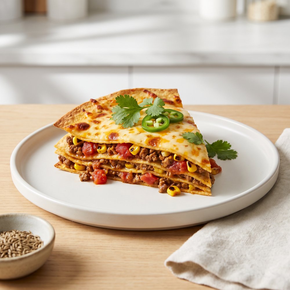 Tex-Mex Tortilla Lasagna