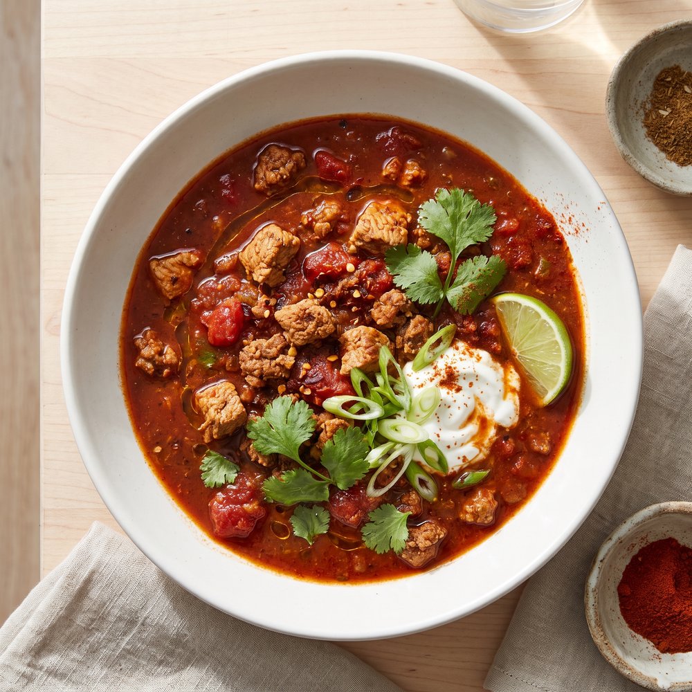 Texan-Style German Chili