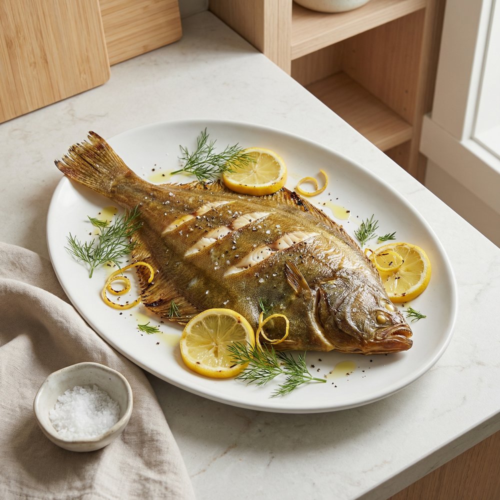 Texas Smoked Flounder