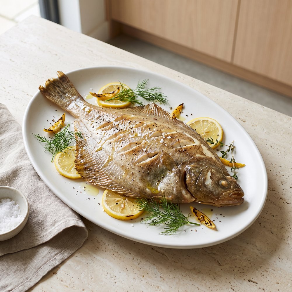 Texas Smoked Flounder