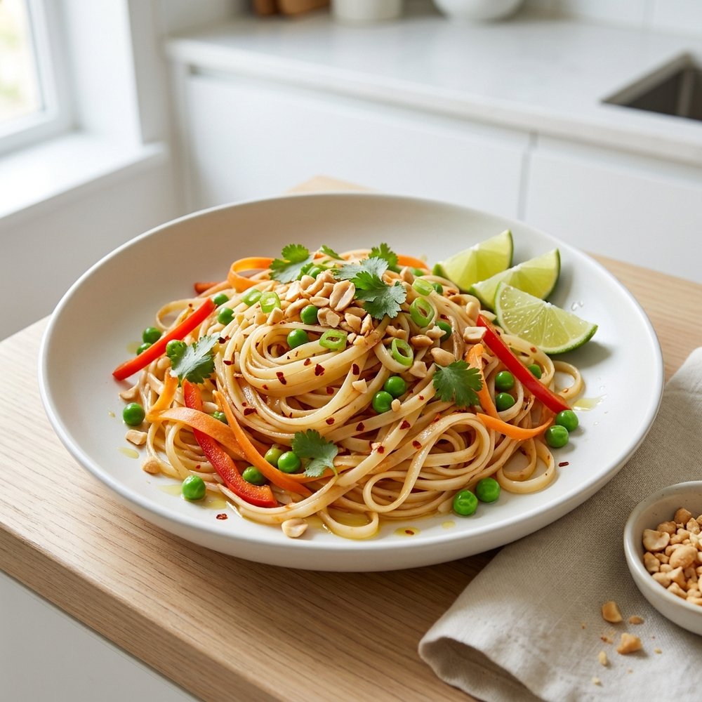 Thai-Inspired Bow-Tie Pasta Salad