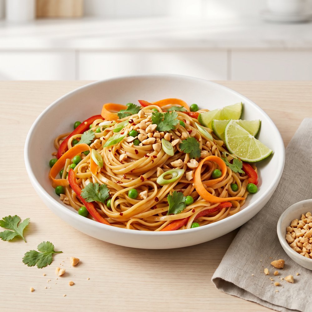 Thai-Inspired Bow-Tie Pasta Salad