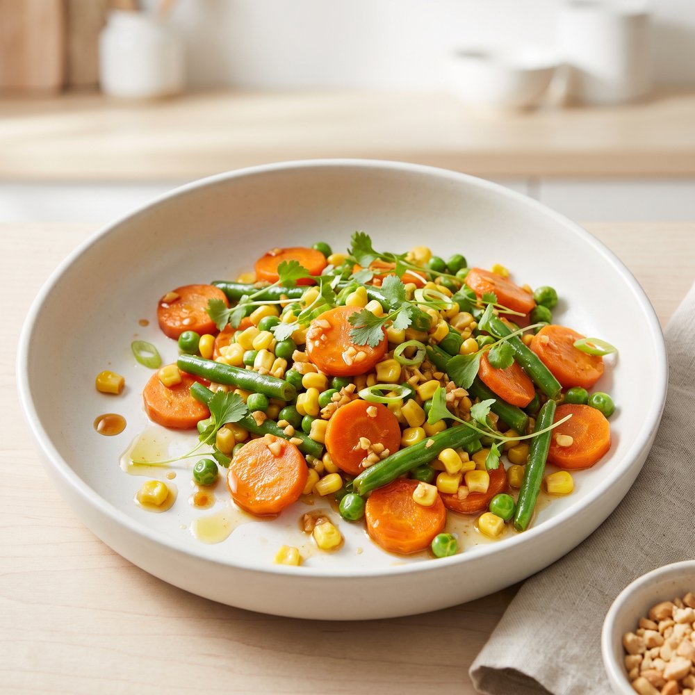 Thai-Inspired Frozen Veggie Stir-Fry