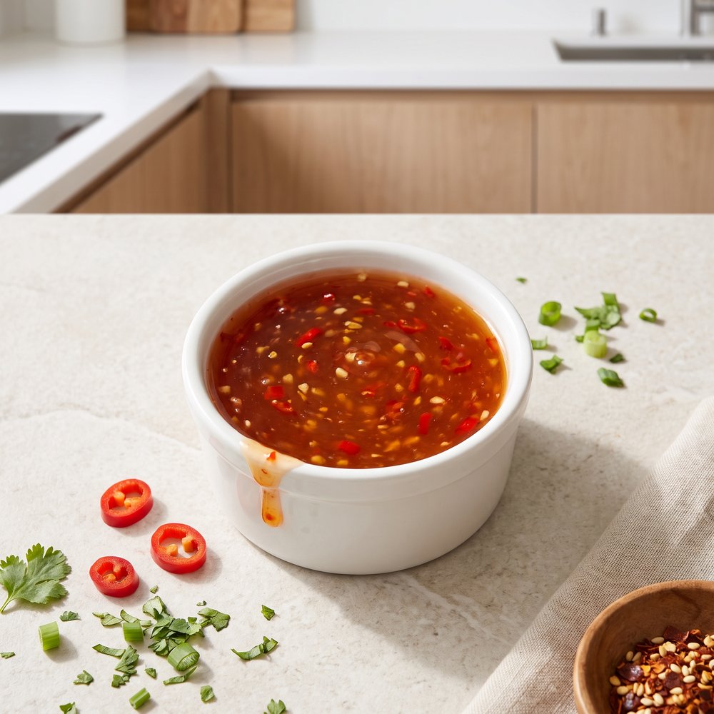 Thai Dipping Sauce for Spring Rolls (Nam Jim Po Piah)