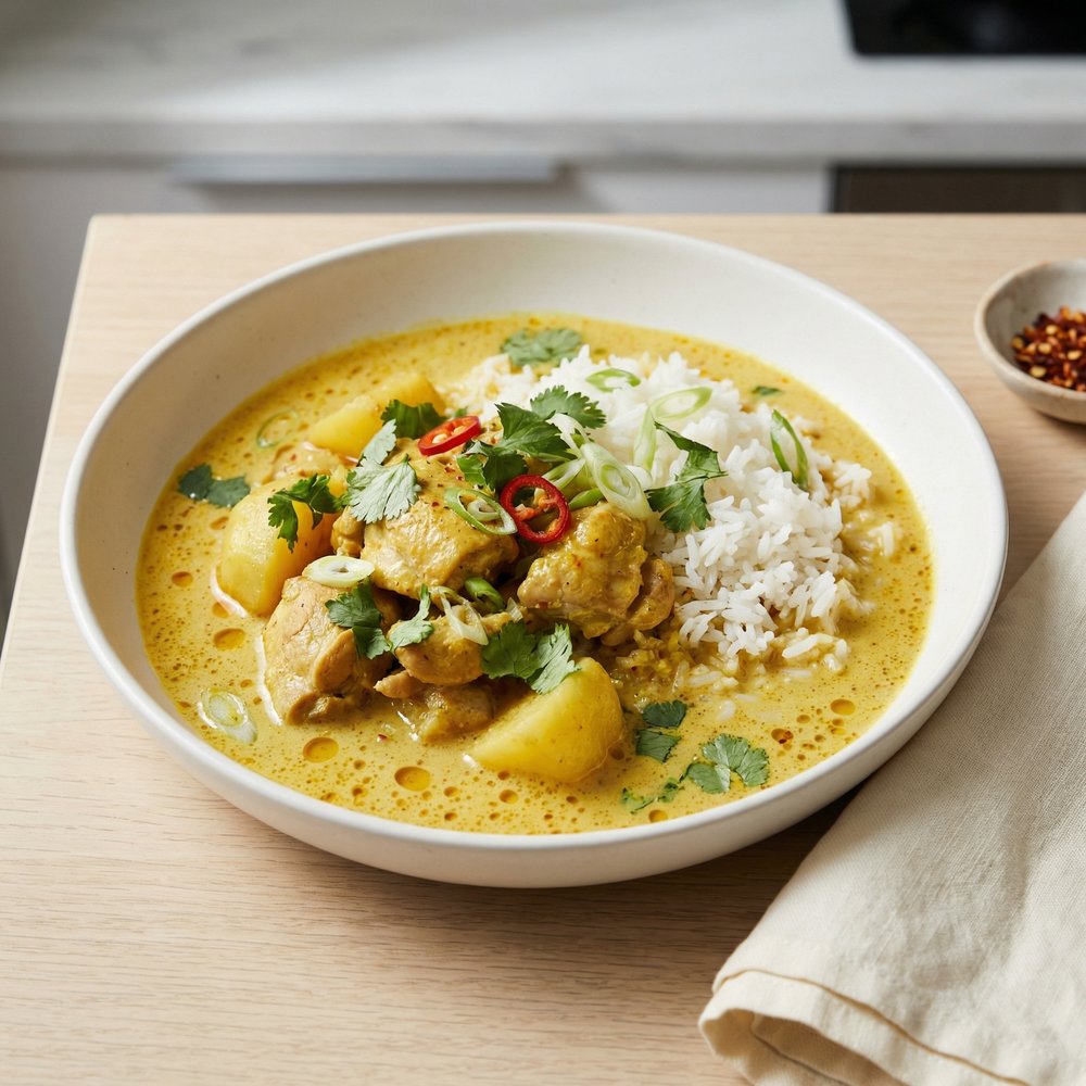 Thai Yellow Chicken Curry