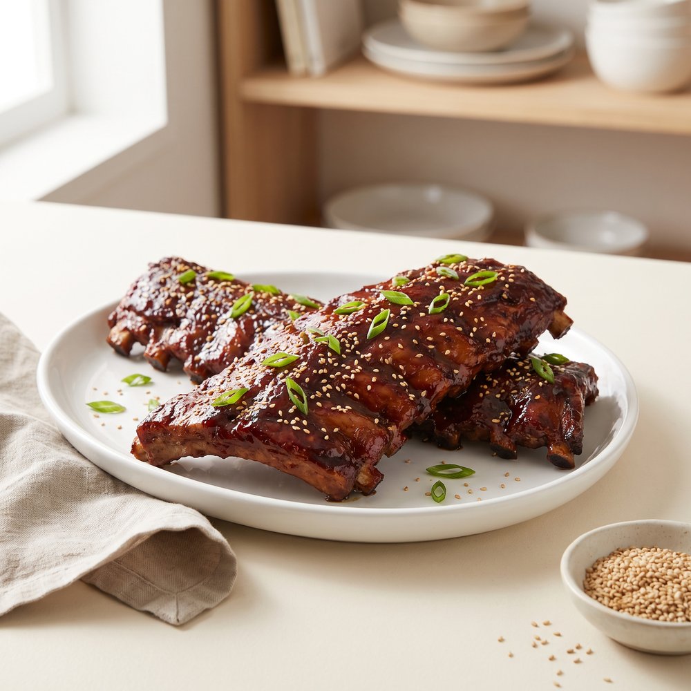 The Best Teriyaki Ribs