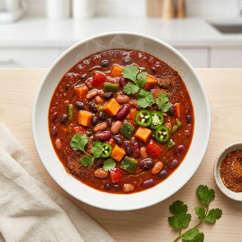 The Best Vegetarian Chili