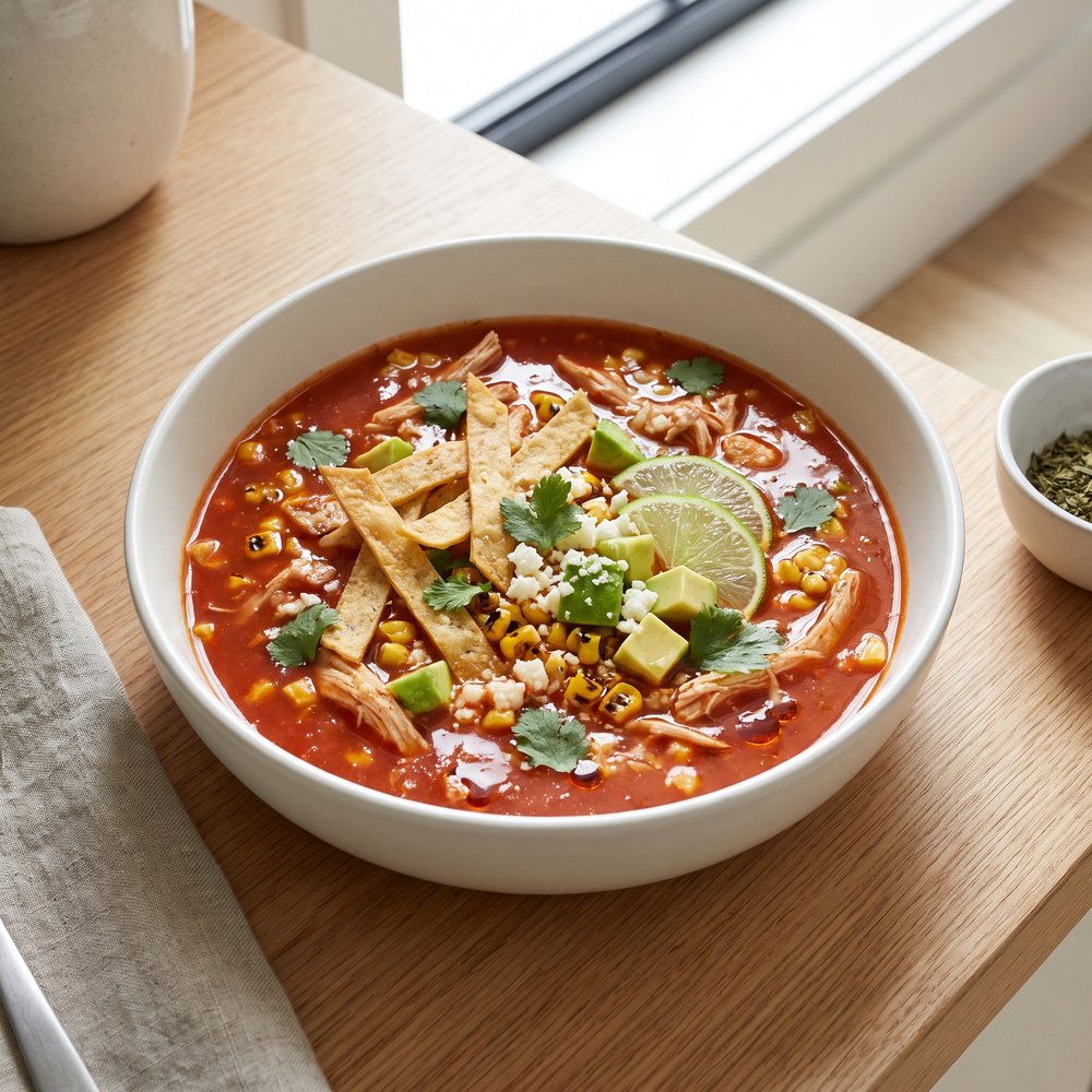 The World's Best Tortilla Soup