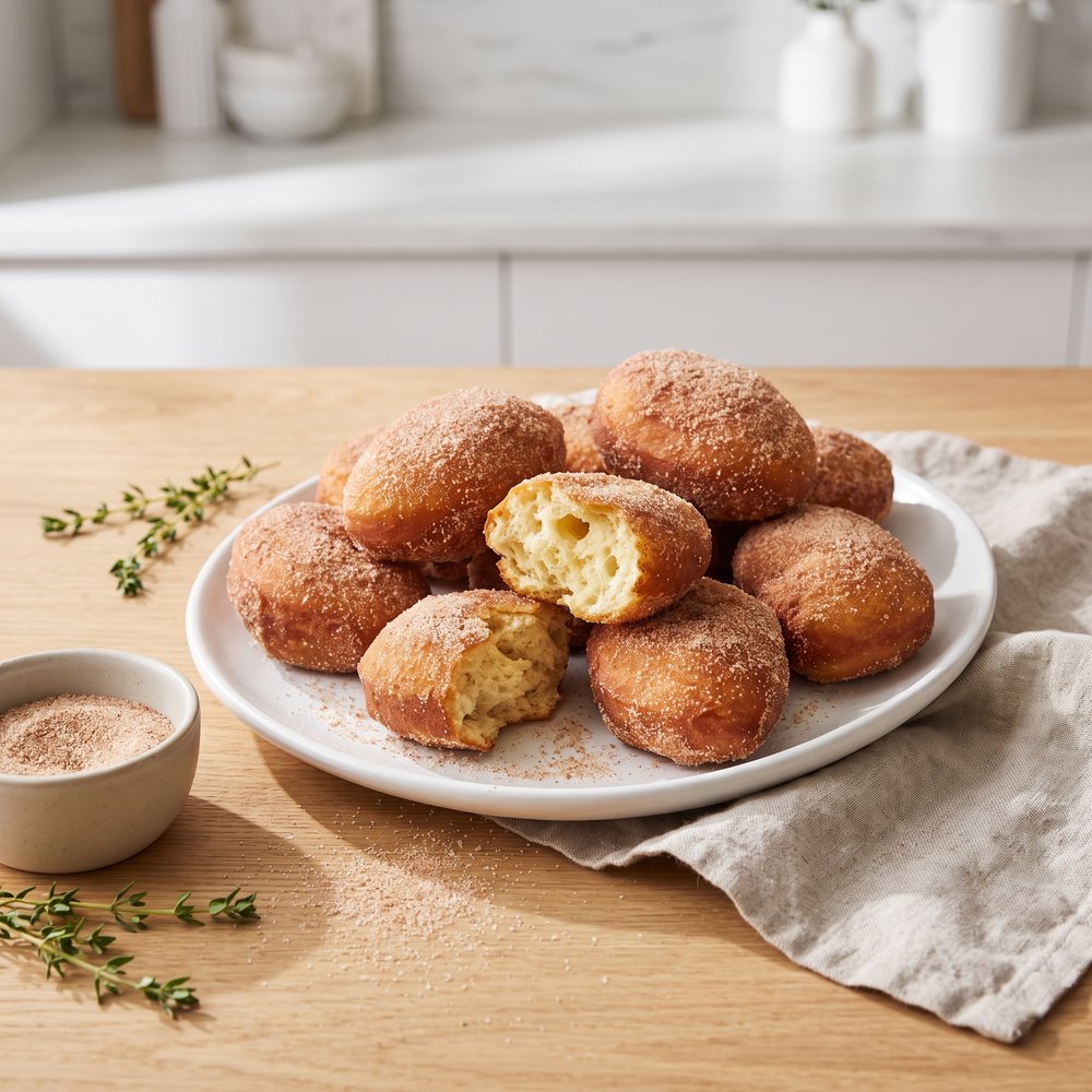 Thera's Canadian Cinnamon-Sugar Fried Dough