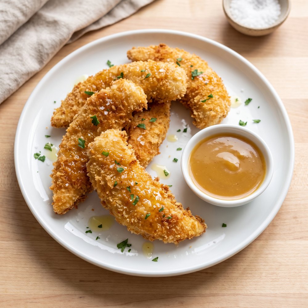 These 4-Ingredient Chicken Tenders Are Weeknight Dinner Gold