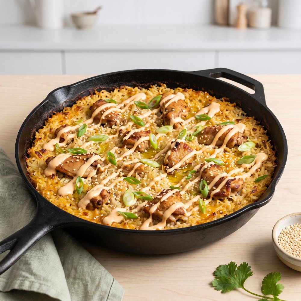 This Bang Bang Chicken Casserole Is Here to Level Up Your Weeknight Dinner Routine