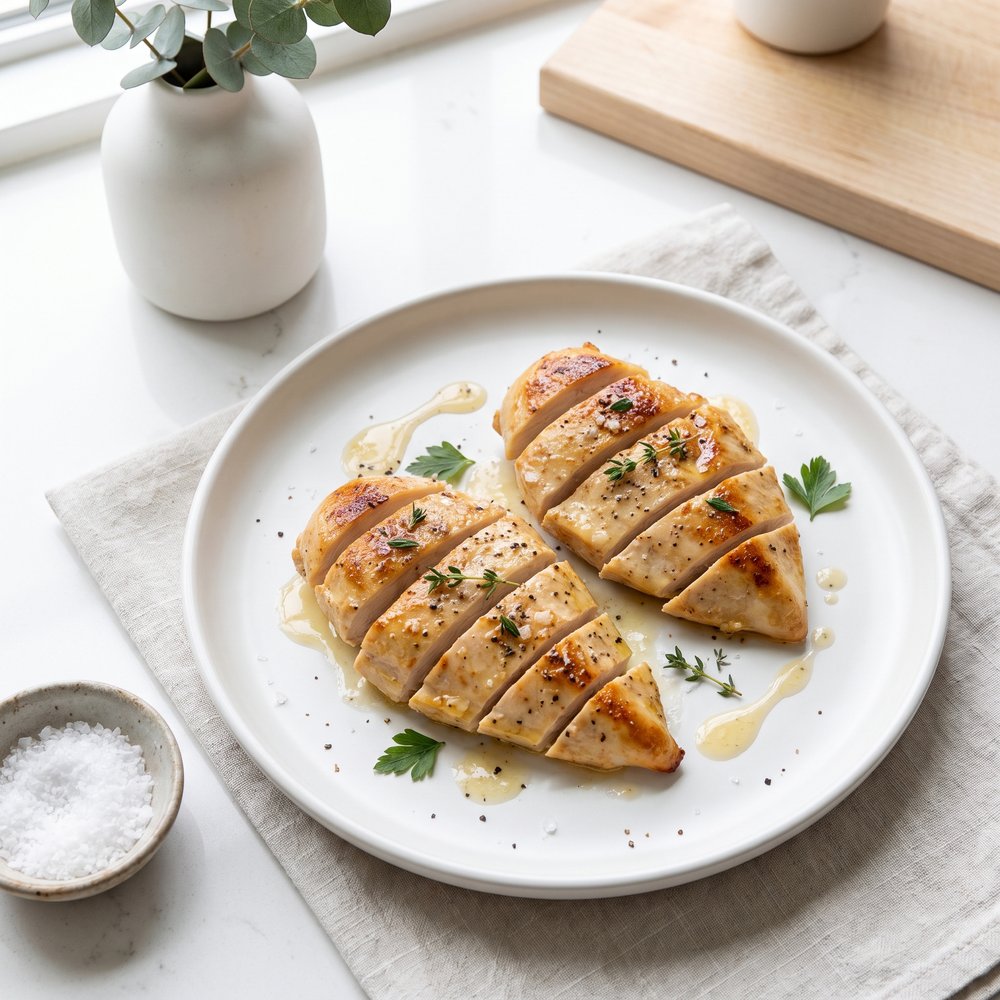 Three-Ingredient Baked Chicken Breasts