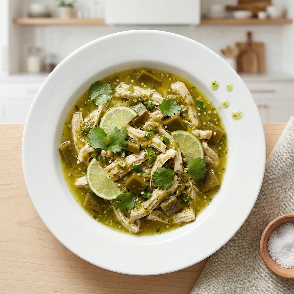 Chicken with Nopales (Pollo con Nopales)