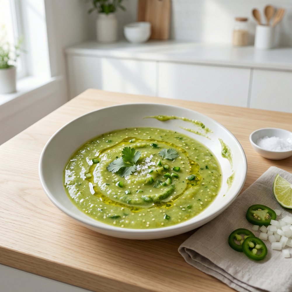 Mean Green Guacamole Salsa