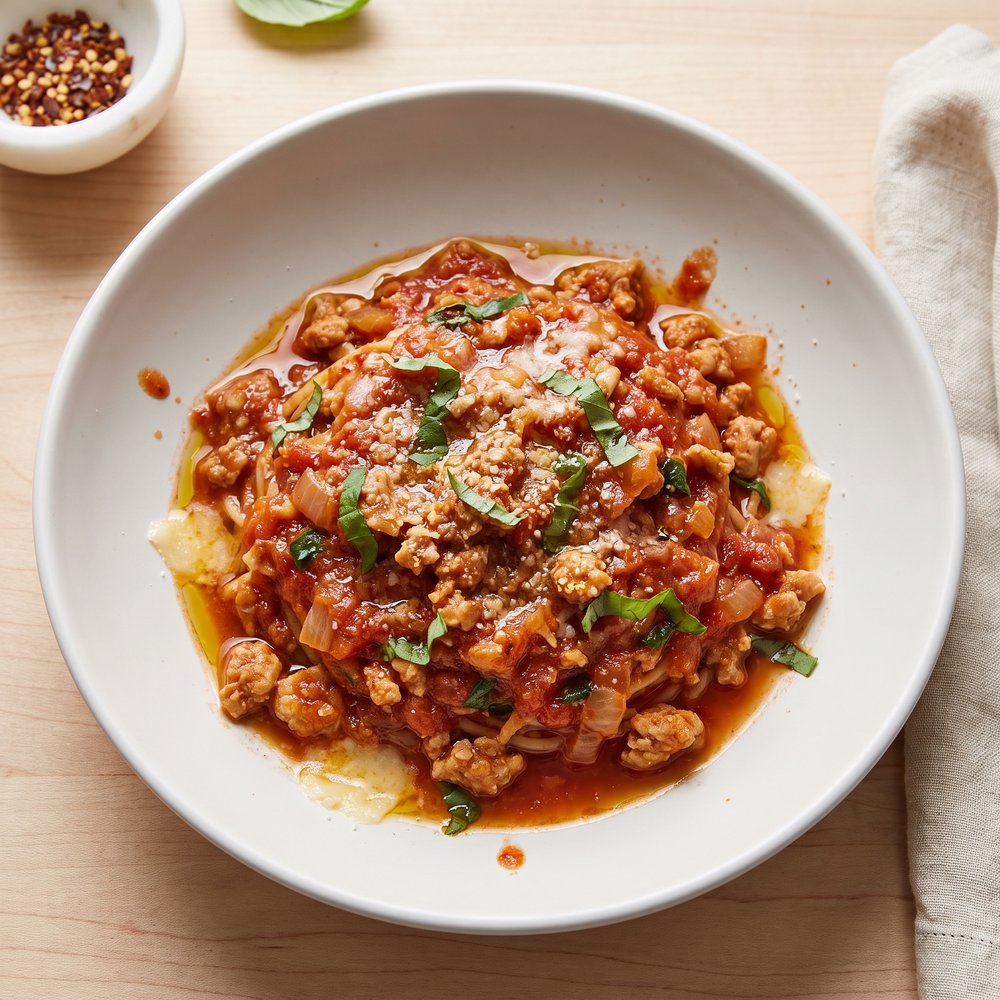 Tomato-Basil Chicken Pasta Sauce