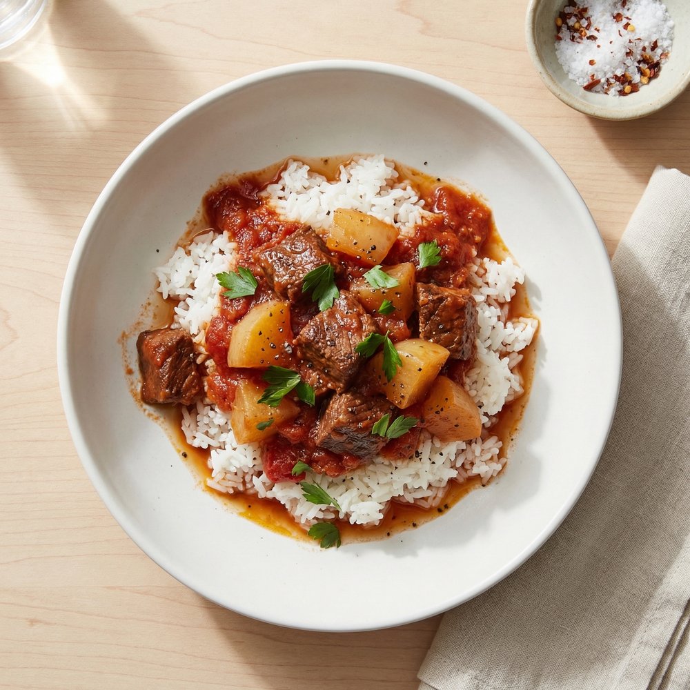 Turnip Stew-Arabic Style