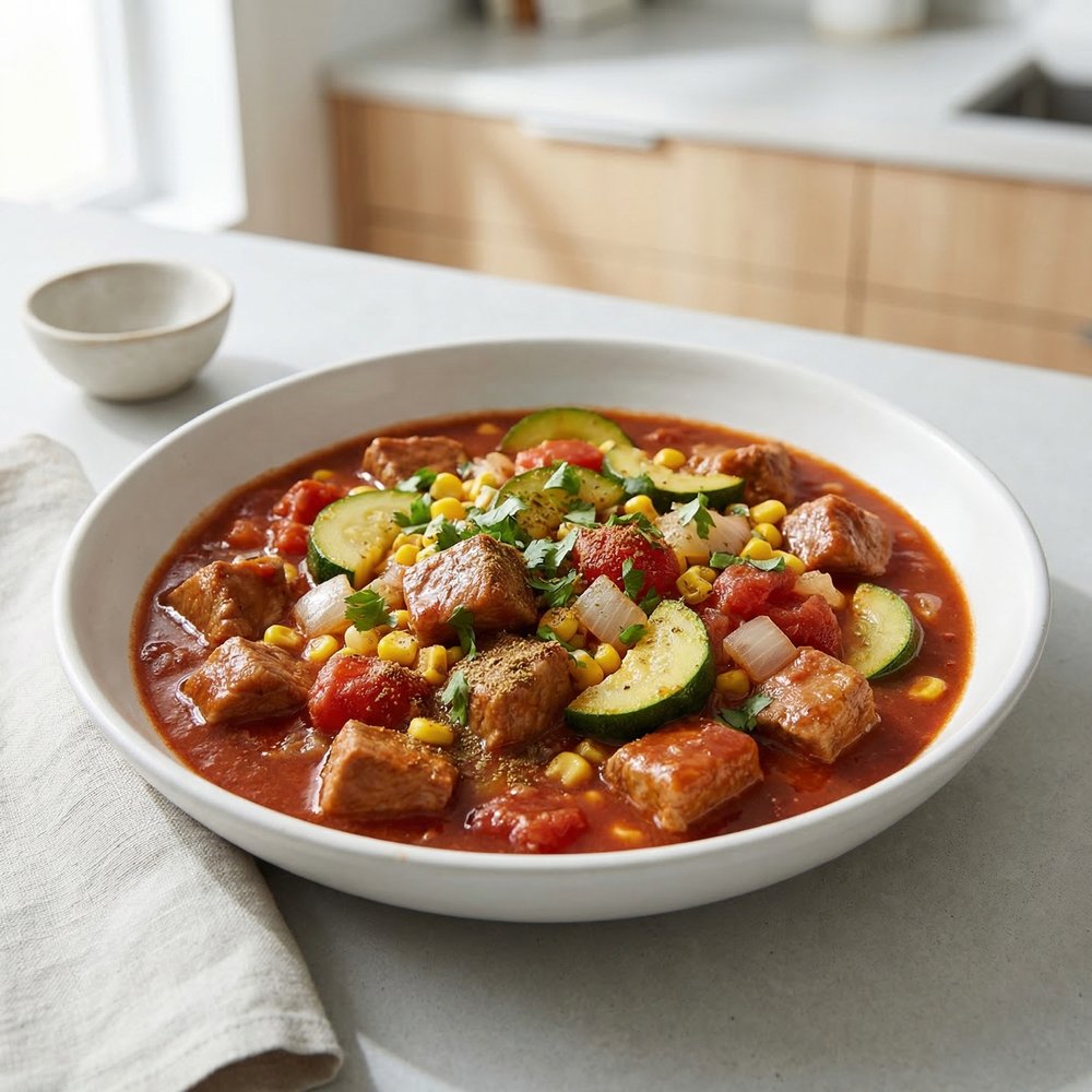 Calabacita con Puerco (Pork with Squash)
