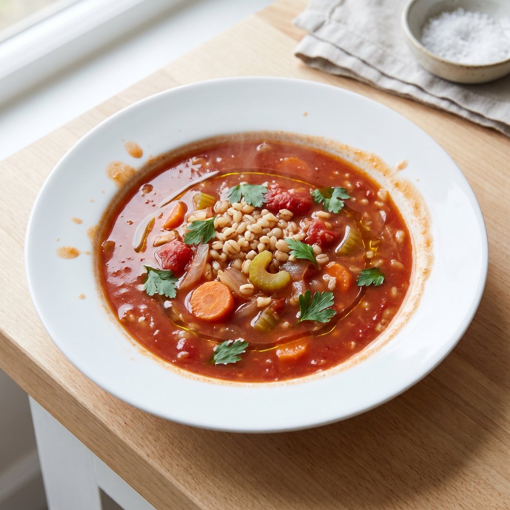 Tomato Barley Soup