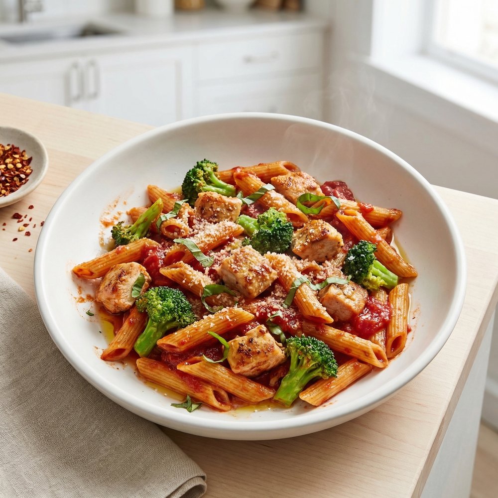 Chicken and Broccoli Pasta