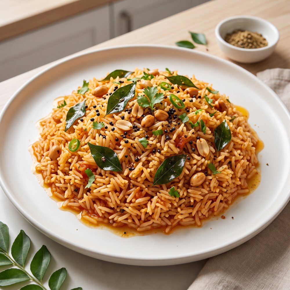 Tomato Bhath (Tomato Rice)