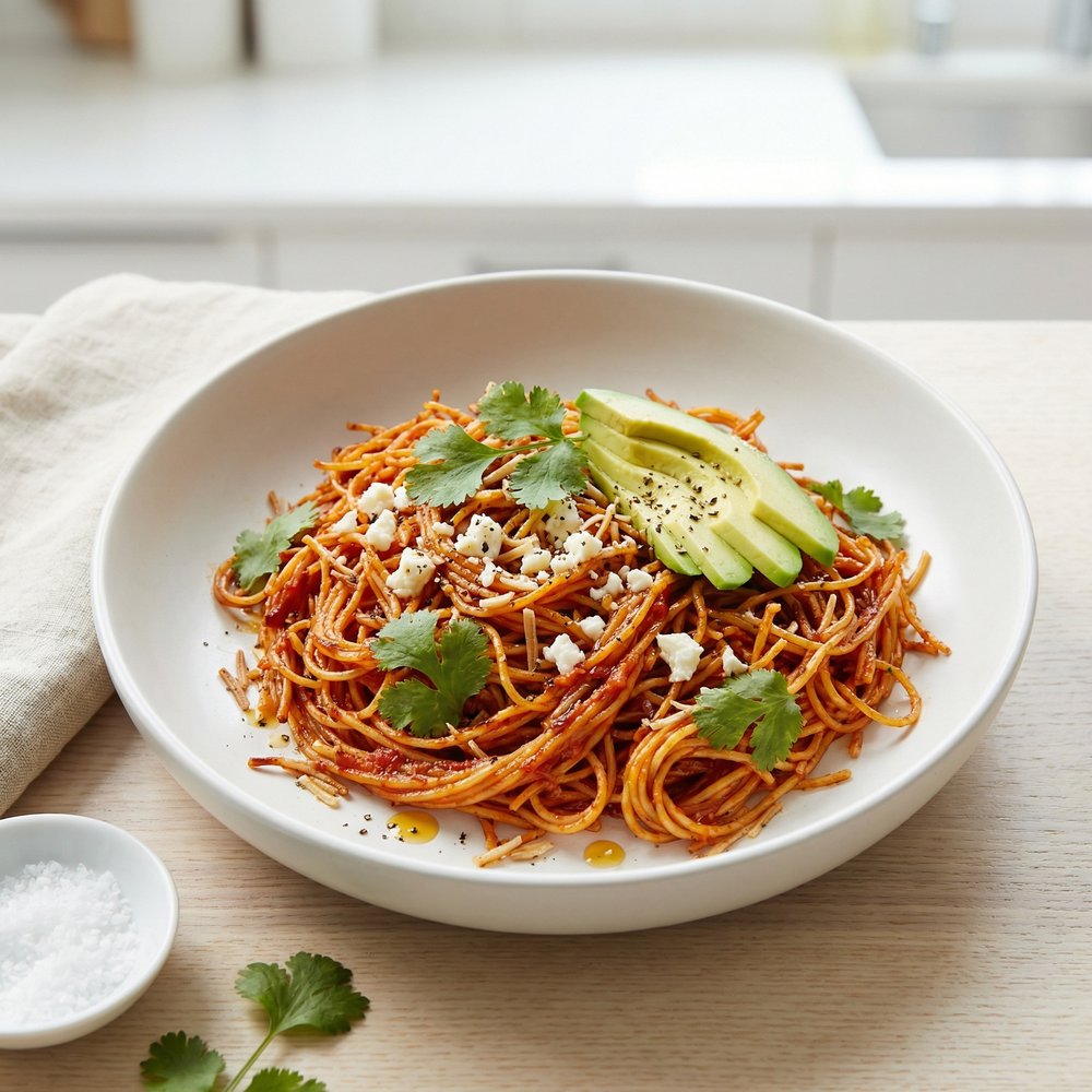 Tomato-Garlic Vermicelli Soup
