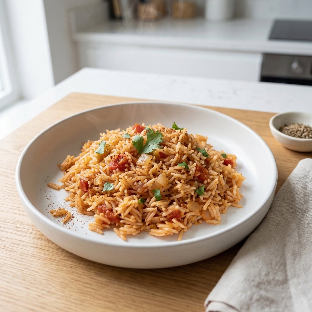 Tomato-Infused Mexican Rice