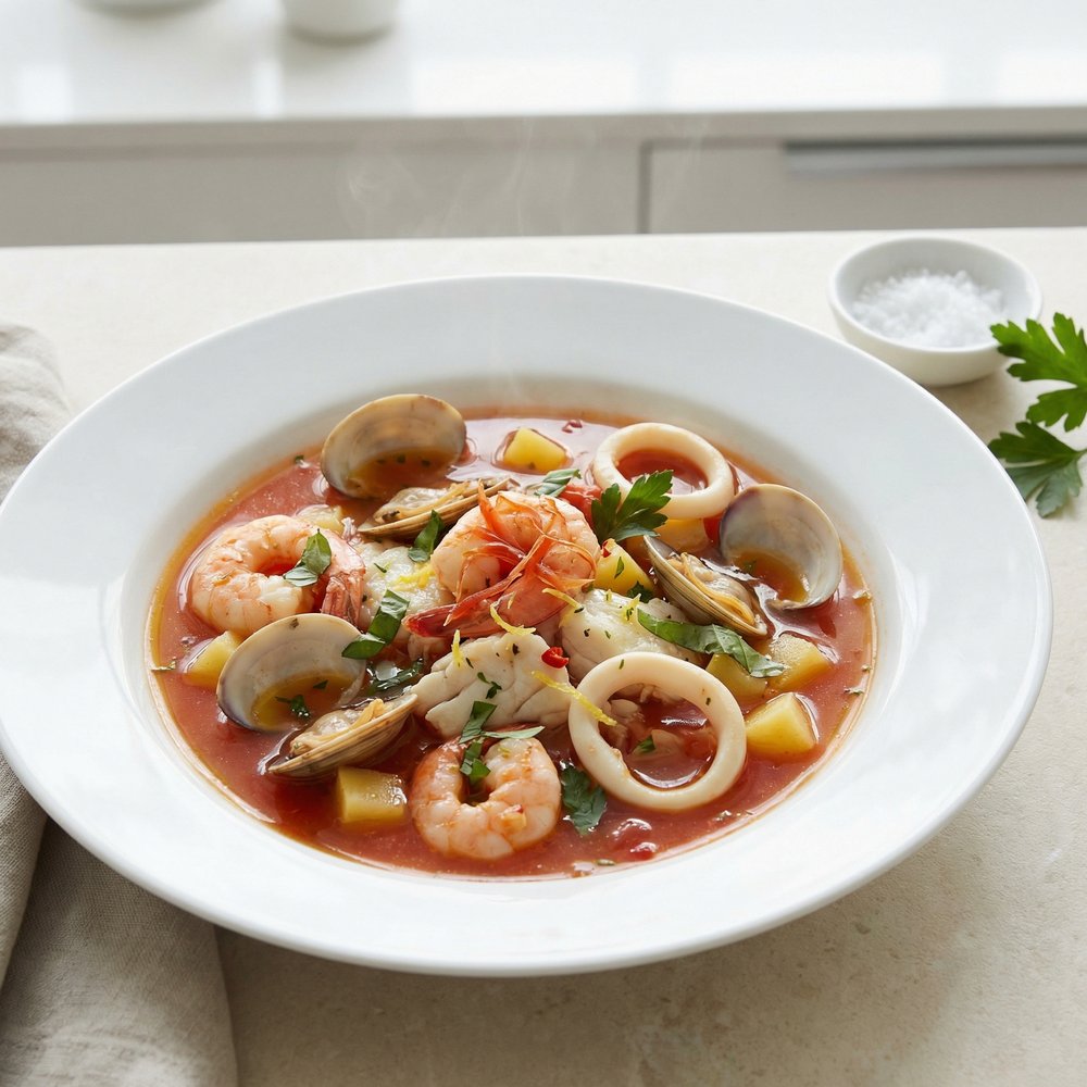 Mediterranean Fisherman’s Seafood Stew