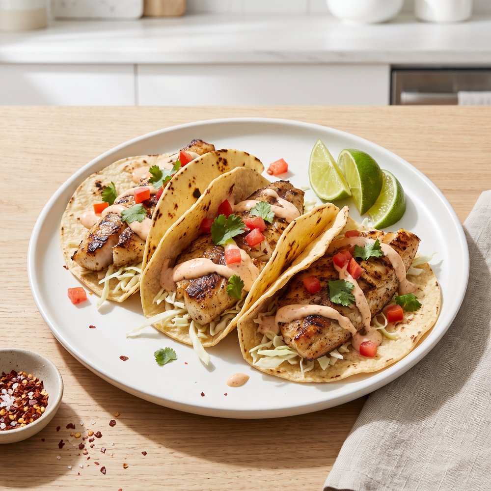 Top-Notch Char-Grilled Fish Tacos