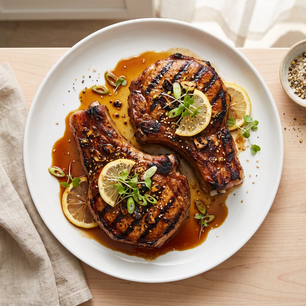 Top-Tier Marinated Grilled Pork Chops