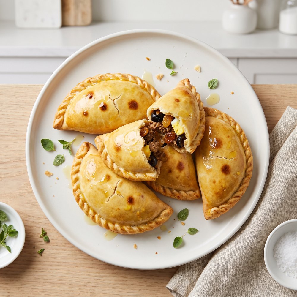 Traditional Chilean Pork Empanadas