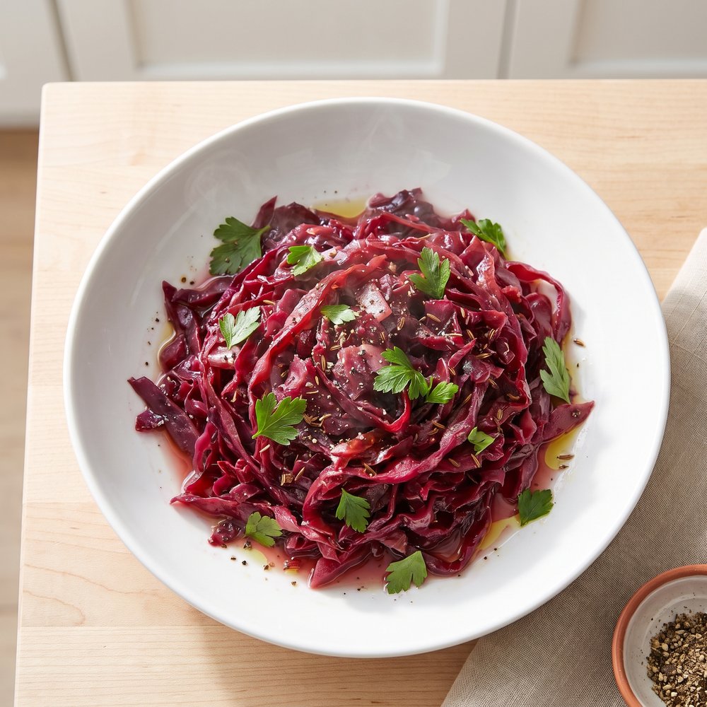 Traditional Danish Red Cabbage for Christmas