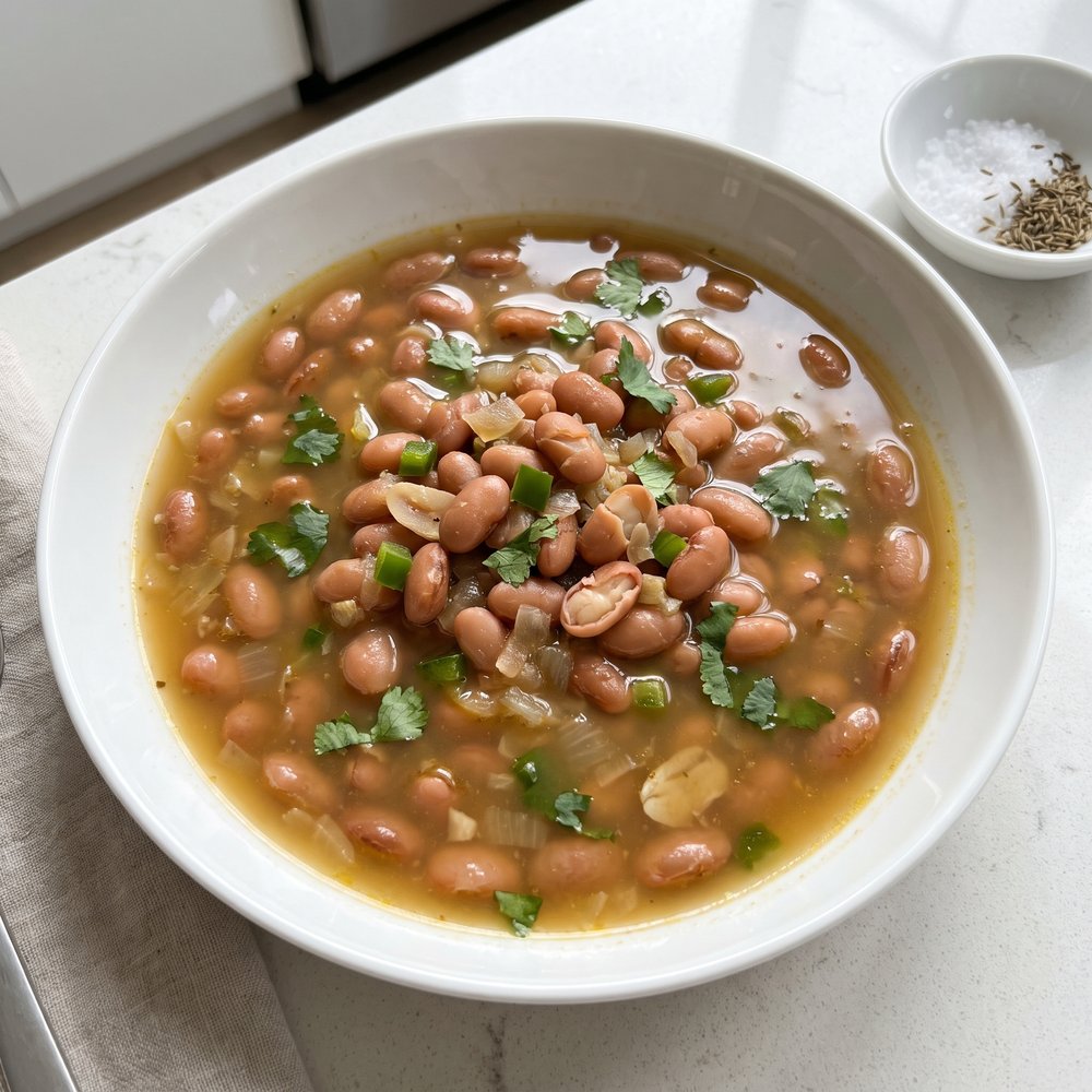 Traditional Mexican Pinto Beans (Frijoles)