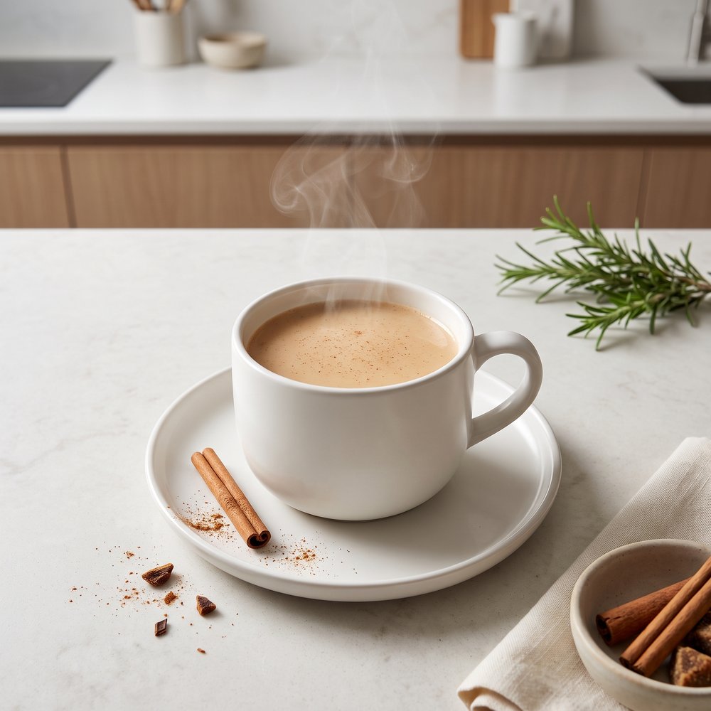 Traditional Mexican Atole Drink
