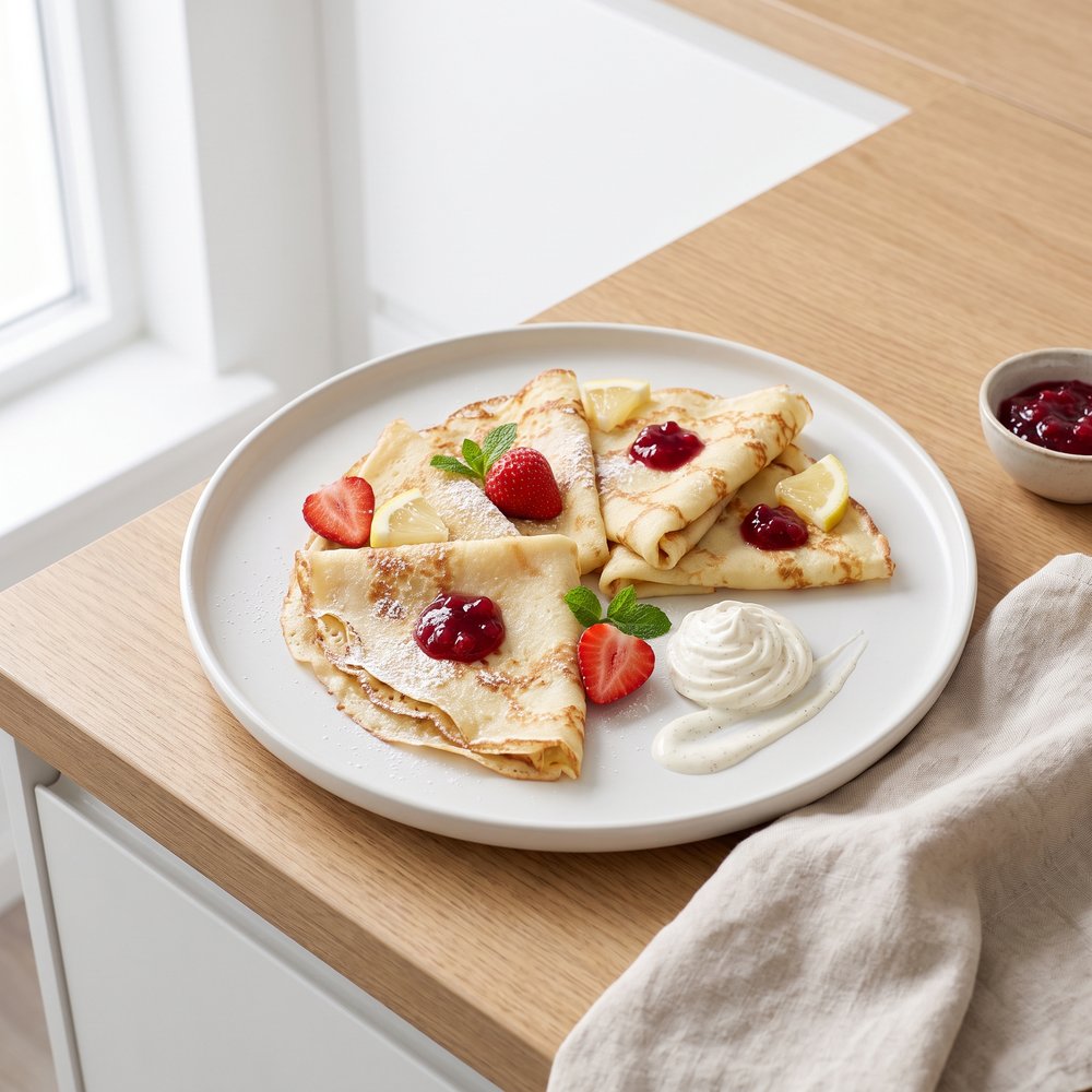Traditional Swedish Pancakes
